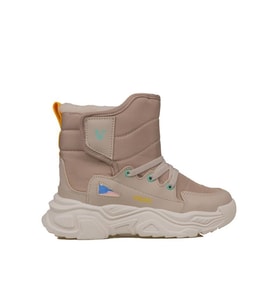 Vicco Bej Fit Unisex Çocuk İçi Yünlü Karbotu