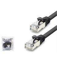 Hadron Hdx5088 Cat7 Kablo 1000Gbt 250Mhz 30Cm Siyah