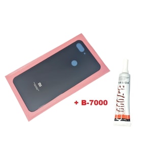 Tkgz Xiaomi Mi 8 Lite Arka Kapak (CAM+B-7000) SİYAH