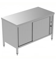 Electrolux Professional Sıcaklık Dolabı, 1 Ara Raf Ve 4 Kayar Kapılı, Fanlı Isıtma, Sırtsız - 1400 Mm, Plus GTCD1400E