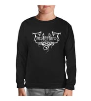 Finsterforst - Logo Siyah Çocuk Sweatshirt