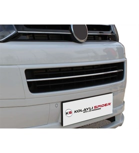 Drs Tuning Caravelle Uyumlu T5.5 Ön Tampon Çıtası Krom 2010-2015