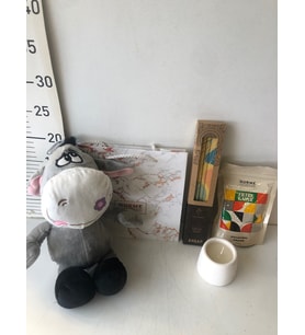 Peluş Eşekli Hediye Seti