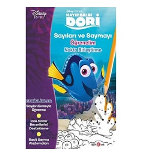 DİSNEY PIXAR KAYIP BALIK DORİ SAYILARI VE SAYMAYI ÖĞRENELİM NOKTALARI BİRLEŞTİRME