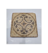 Doğal Taş Dekoratif Banyo Gider Kapağı Süsü 10x10 Cm