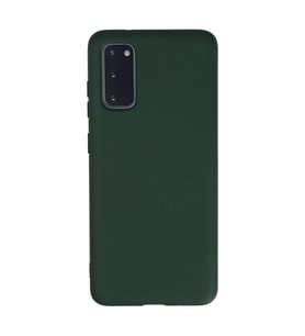 Galaxy S20 Kılıf Nano İçi Kadife - Koyu Yeşil