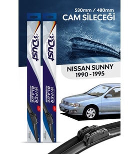 Nissan Sunny Silecek Takımı 1990-1995 Uyumlu 530MM/480MM