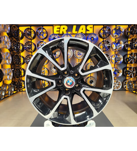 4 Adet BMW ORIJINAL 9*19 5*120 ET48 72.6 BLACK MACK JANT REVİZE EDİLMİŞ (Takım)