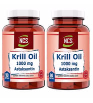 Ncs Krill Oil 1000 Mg Astaksantin 2 Mg 90 Softgel 2 Adet