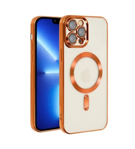 13 Pro Kılıf Kross Magneticsafe Kapak - Turuncu