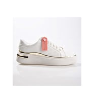 KUUM LONDON K732559 Kadın Sneakars Ayakkabı (Beyaz)