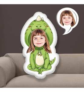 eJOYA Kişiye Özel Fotoğraflı Sevimli Dino Yastık 115358