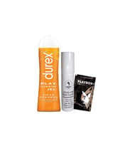 Durex Play Sıcak Dokunuş Bay Bayan Uyarıcılı Jel 100 ml + Stud100 GeciktirmeyeSprey + Hediye