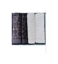 Özdilek Circular Best Set (Hamam Takımı) Krem-Antrasit