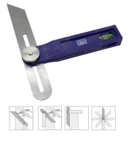 BTS 12273 Marangoz Ayarlanabilir Açı Ölçer Gönye 20 cm
