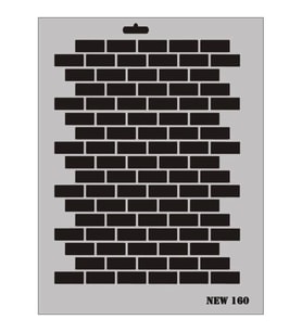 New Seri N-160 Stencil 35X25 Cm