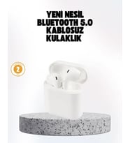 Hızlı Şarj Destekli 2. Nesil Bluetooth 5.0 Ergonomik Kulaklık (Çok Renkli)