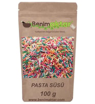 BenimAktar Pasta Süsü Dökme 100 Gr