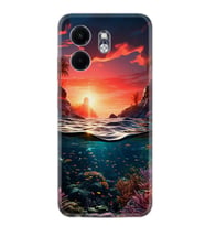 Infinix Hot 50i Kılıf Boutique Baskılı Resimli Okyanus Pcode -067