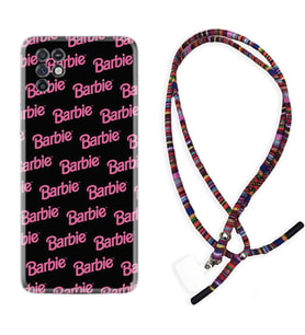 INFINIX Note 11 Pro Note 10 Hot 9 Play Kılıf Boyun Asklı Rasta Silikon Barbie 1404