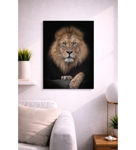 LION17  TASARIM MDF TABLO (27X18)