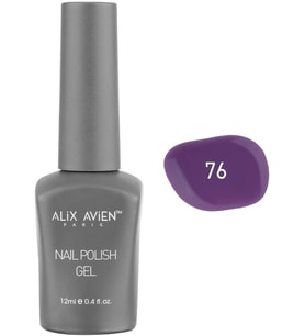 Mor Kalıcı Oje 76-Yoğun Renk Veren Jel Oje 12 ml-Nail UV Gel Polish 76