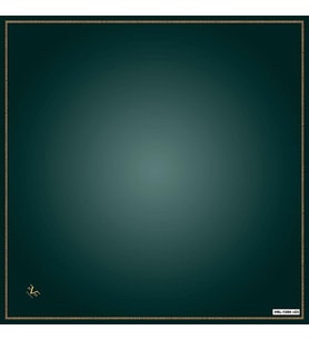 Degrade Desen Black Seri Twill Eşarp Eşarp Askısı ile Birlikte 90x90 cm Zümrüt Y