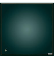 Degrade Desen Black Seri Twill Eşarp Eşarp Askısı ile Birlikte 90x90 cm Zümrüt Y