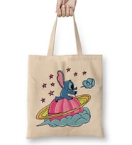 Stitch in Space Bez Çanta Uzun Saplı