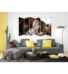 GELİNLİK KADIN MDF TABLO-1079 MODEL-B