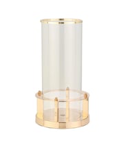 Vitale Carre Cam Mumluk Gold 19x19x35 cm AK.JD0088