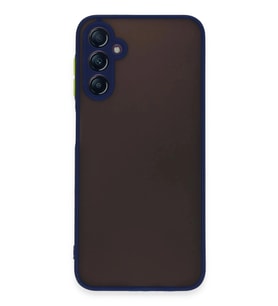 Durukar® Samsung Galaxy A14 4G Kılıf Montreal Silikon Kapak - Lacivert
