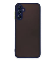 Durukar® Samsung Galaxy A14 4G Kılıf Montreal Silikon Kapak - Lacivert