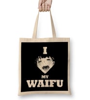 Hentai I Love My Waifu White Bez Çanta Uzun Saplı