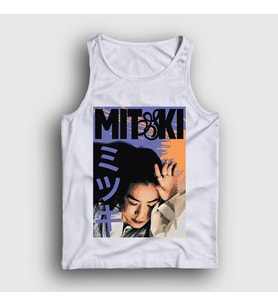 Presmono Unisex Beyaz Poster Müzik Mitski Atlet 544698tt