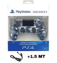 Playstation DualShock 4 Uyumlu V2 Yenilenmiş Ps4 Oyun Kolu Pc + Ps4 (1.5MT ŞARJ KABLOSU) HEDİYEE
