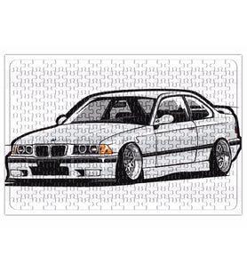 Bmw Stanced Out E36 Puzzle 240 Parça Yapboz