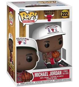 Funko Pop! Nba: Bulls - Michael Jordan (Üst Üste 3 Kez) Figür, 21005Ac