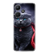 Infınıx Hot 30i Kılıf Silikon Desen Özel Seri Super Cat 1666