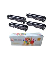 HP Çipli 17A CF217A 4'lü Ekonomik Paket Garantili Uyumlu Toner M102A/M120W/M130A Muadil Toner (Siyah)