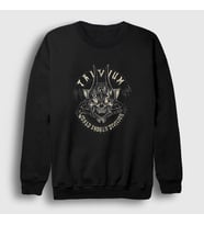 Presmono Unisex Siyah Shogun V3 Trivium Sweatshirt 179631tt