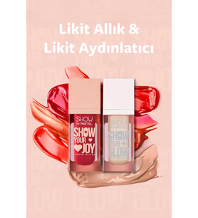 Mix & Match Glow Liquid Highlighter 72 & Joy Liquid Blush 52 Pastel