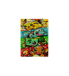 Ghostbastır Design Pokemon 99 Parça Ayaklı Puzzle – Dekoratif Çocuk Yapbozu 008