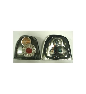 VOLKSWAGEN GOLF- 3- 92/98; MODİFİYE STOP LAMBASI SAĞ/SOL SET 2 PARÇA LEDLİ SİYAH (TYC) 1007-1530