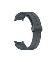 Samsung Galaxy Watch 4 44mm Uyumlu Kordon Silikon Metal Mıknatıslı Toka Zore KRD-84 Kayış