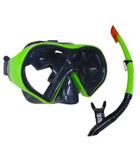 Diving Dalış Maskesi Snorkel Yetişkin - 51713-Yeşi̇l (Lisinya)