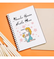 Anneler Günü Tasarımlı Defter