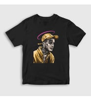Presmono Unisex Çocuk Siyah Angel Lil Peep T-Shirt 36506tt