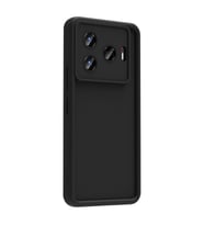 Tecno Camon 30 Pro 5G Kılıf Kamera Korumalı Ananas Silikon Kapak (Siyah)