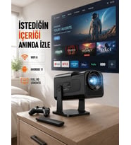 Hcs350pro 1080p Full Hd Taşınabilir Android Projektör Yeni Nesil